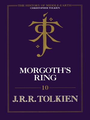 cover image of Morgoth's Ring